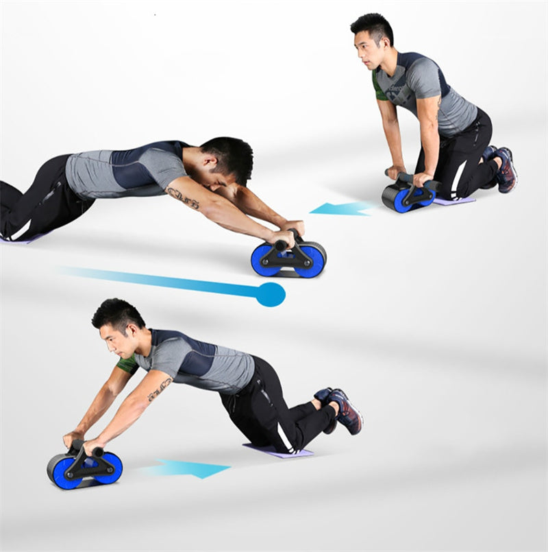 Double Wheel Abdominal Exerciser