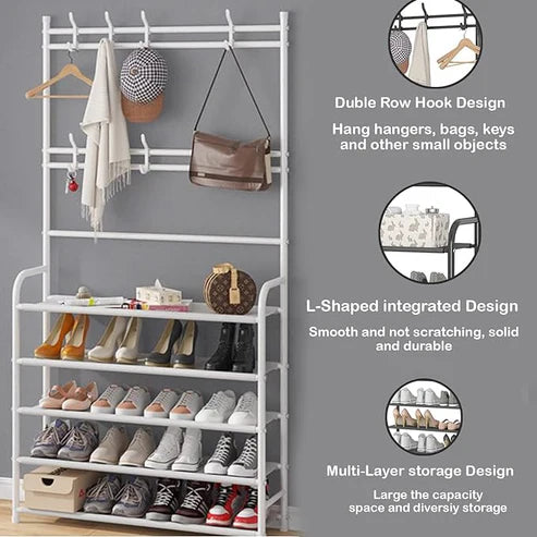 Multi-functional Shoe & Hat Rack