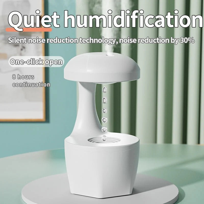 Portable 800ml H2o Anti Gravity-Aromatherapy Humidifier