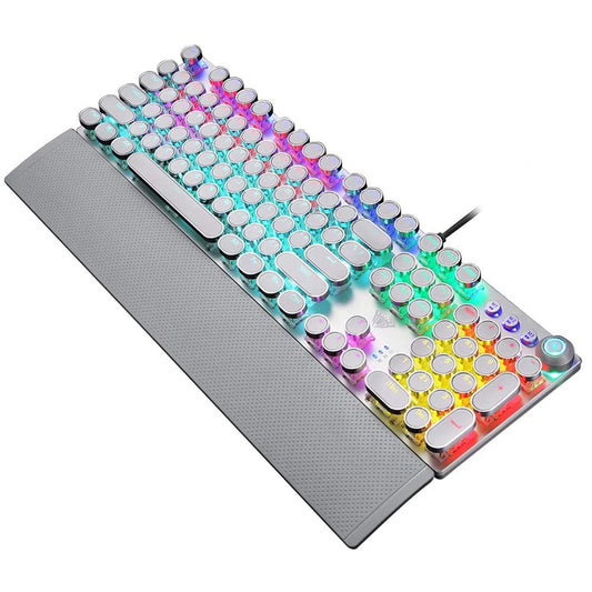 Punk Green Mechanical Gaming Keyboard