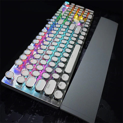 Punk Green Mechanical Gaming Keyboard