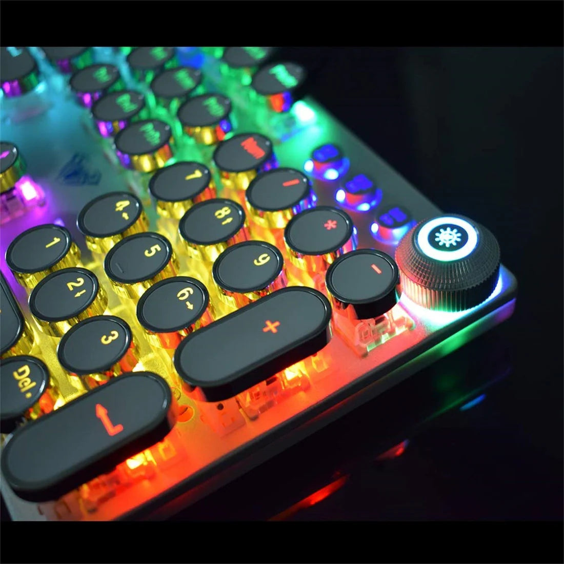 Punk Green Mechanical Gaming Keyboard